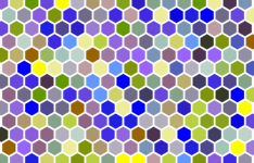 Hexagon Honeycomb Pattern Background