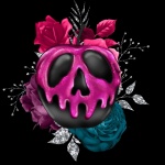 Creepy Skull Black Apple
