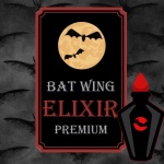Halloween Bat Wing Elixir Poster