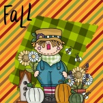 Fall Scarecrow Poster