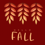 Hello Fall Card