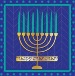 Happy Chanukah Poster