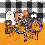 Halloween BOO Word Art Poster