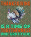 Turkey Thanksgiving Gratitude