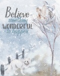 Winter Believe Snow Poster