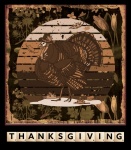 Thanksgiving Turkey Autumn Poster