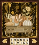 Thanksgiving Cart Of Harvest