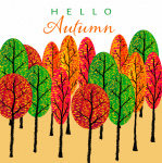Hello Autumn Card