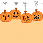 Hanging Halloween Pumpkins