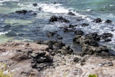 Laval Rocks In The Ocean