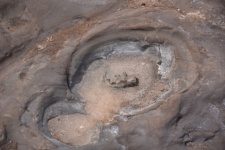 Circular Rock Cutout