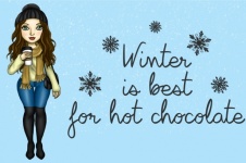Winter Woman Hot Chocolate