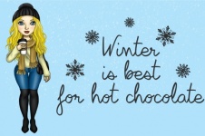 Winter Woman Hot Chocolate