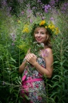 Ivan Kupala, Flowers, Wreath, Girl,
