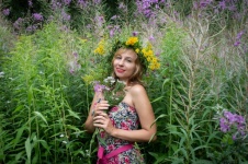 Ivan Kupala, Flowers, Wreath, Girl,