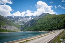 Landscape Reservoir French Alps