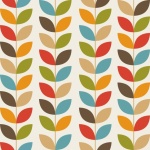 Leaves Colorful Background Art