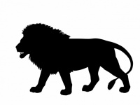 Lion Silhouette Clipart
