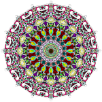 Mandala, Digital Art, Rosette