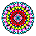 Mandala Pattern Kaleidoscope