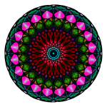 Mandala Pattern Kaleidoscope