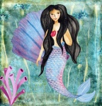 Mermaid Ocean Illustration