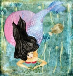Mermaid Ocean Illustration