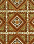 Mosaic Pattern Background Brown