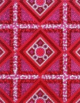Mosaic Pattern Background Red