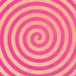 Retro Swirl Pattern Background