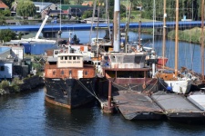 Sailboats In Netherlands Port