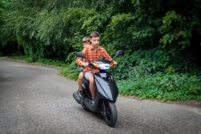 Scooter, Brothers, Childhood, Motor
