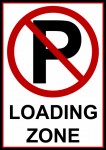 Sign Loading Zone