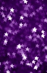 Stars Bokeh Background Purple
