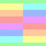 Stripes Pastel Colors Background