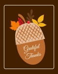 Thanksgiving Acorn Background