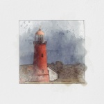 Vintage Sketch Lighthouse