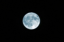 Full Moon Night Sky Luna Luminous