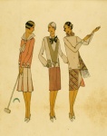 Woman 1920s Vintage Fashion