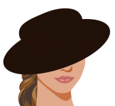 Woman In Black Hat