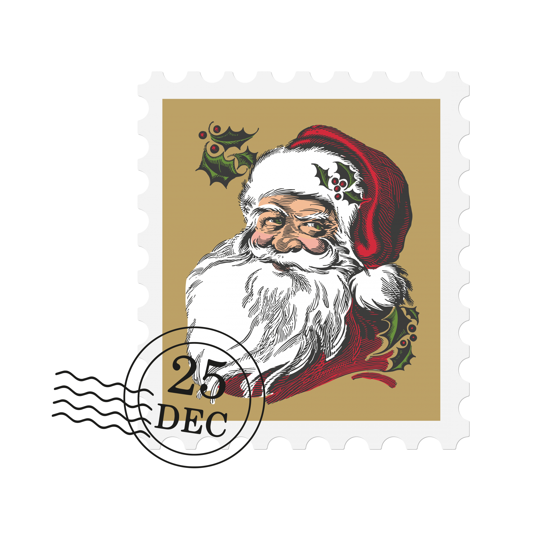 Christmas Postage 2024 - Merna Estella