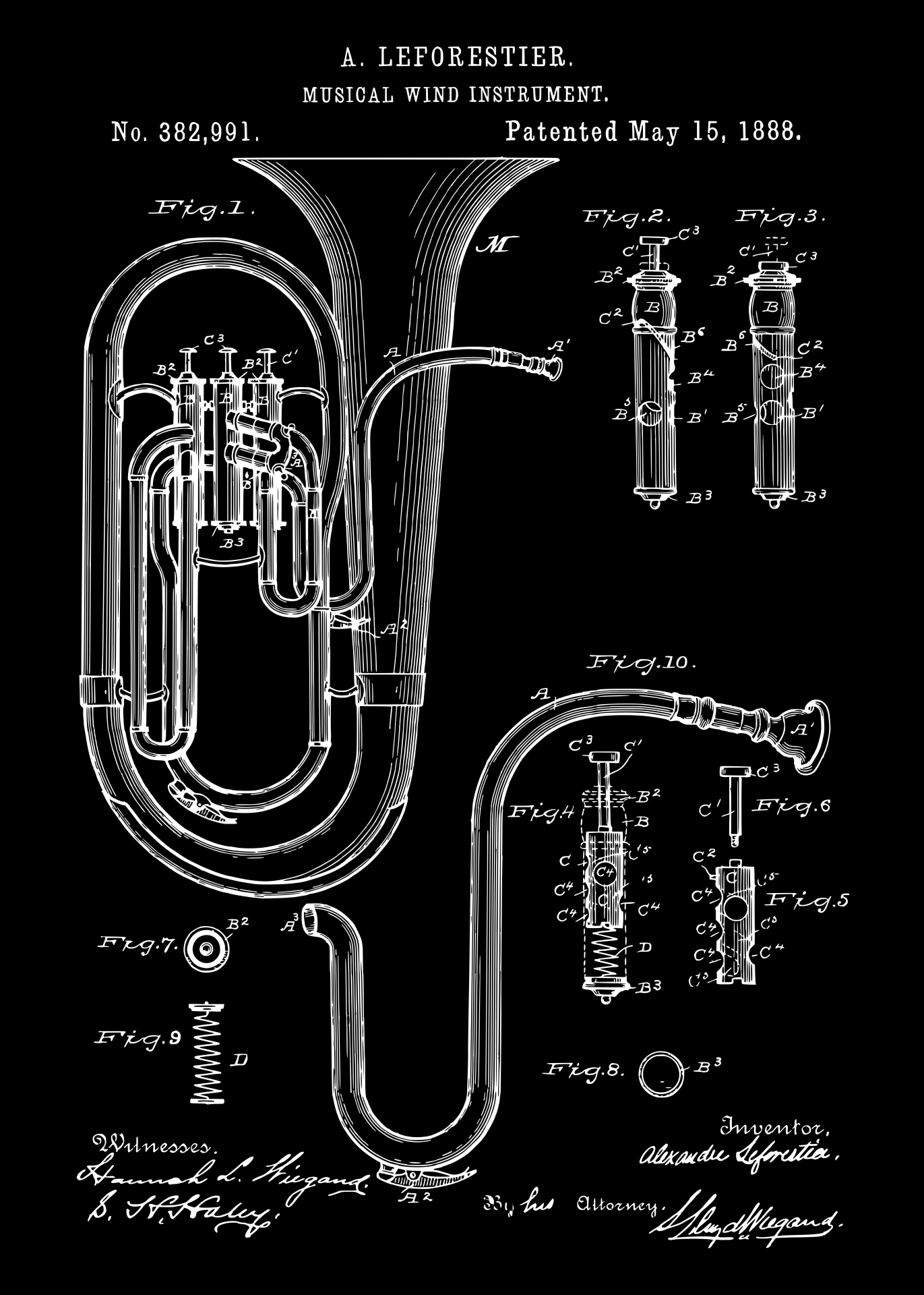 Concert Tuba Patent