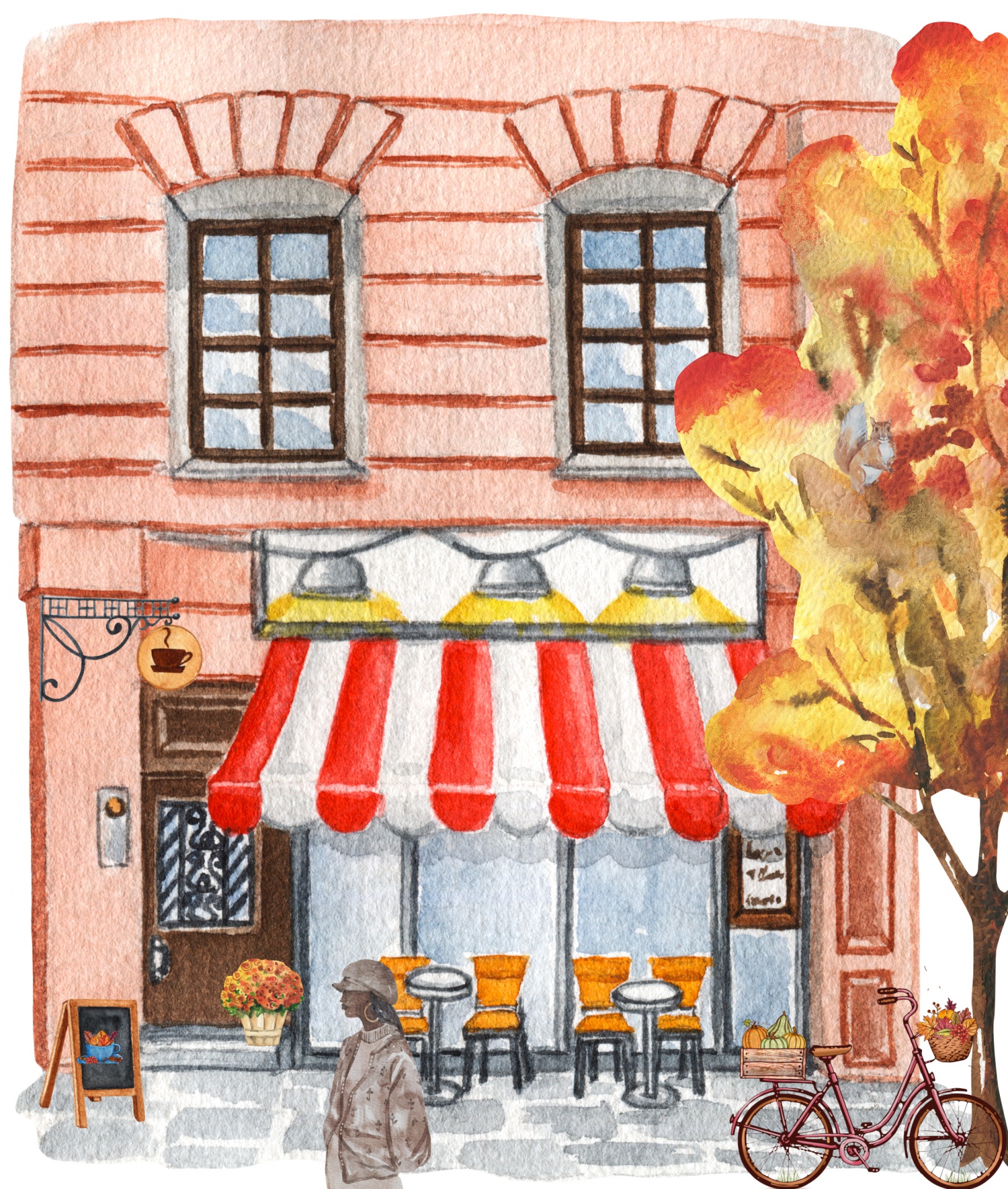Autumn Themed Cafe