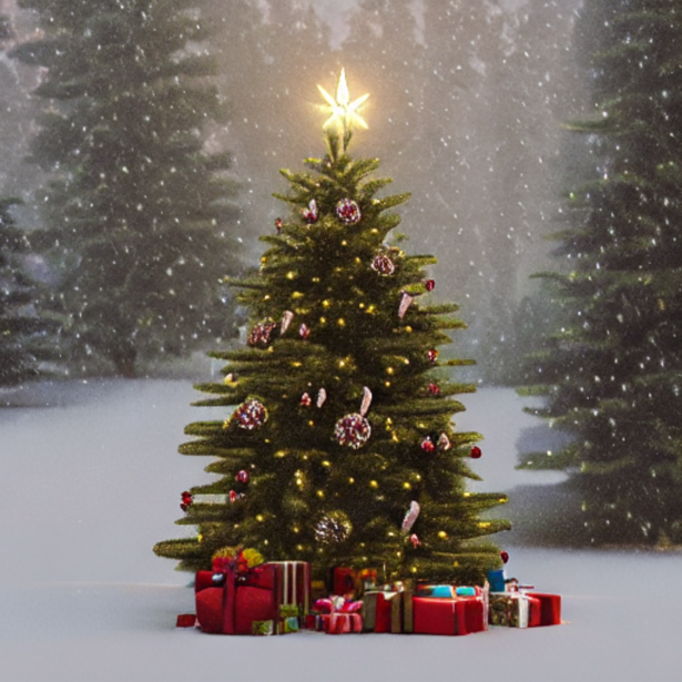 Karácsonyfa ajándékokkal Szabad kép - Public Domain Pictures
