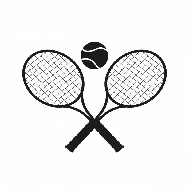 Tennisschläger Silhouette Clipart Kostenloses Stock Bild - Public Domain  Pictures