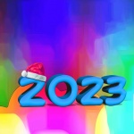 New Year 2923 Background