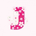 Alphabet Initial Letter J