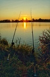 Fishing Sunset Lake