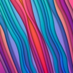 Ribbons Lines Stripes Background