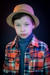Boy, Child, Portrait, Hat, Shirt